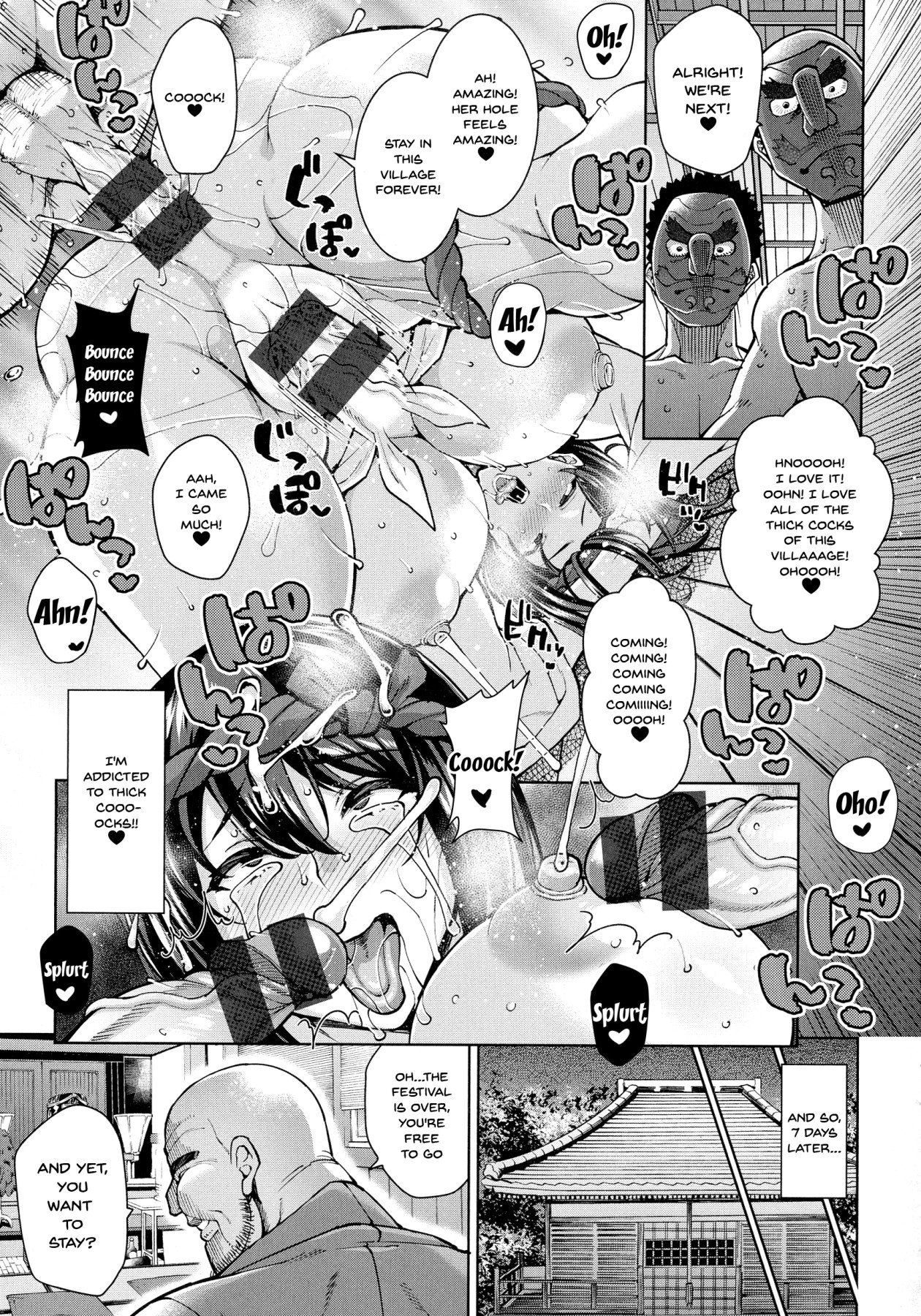 Hentai Manga Comic-Tanetsuki Village's Perverted Mating Festival-Read-23